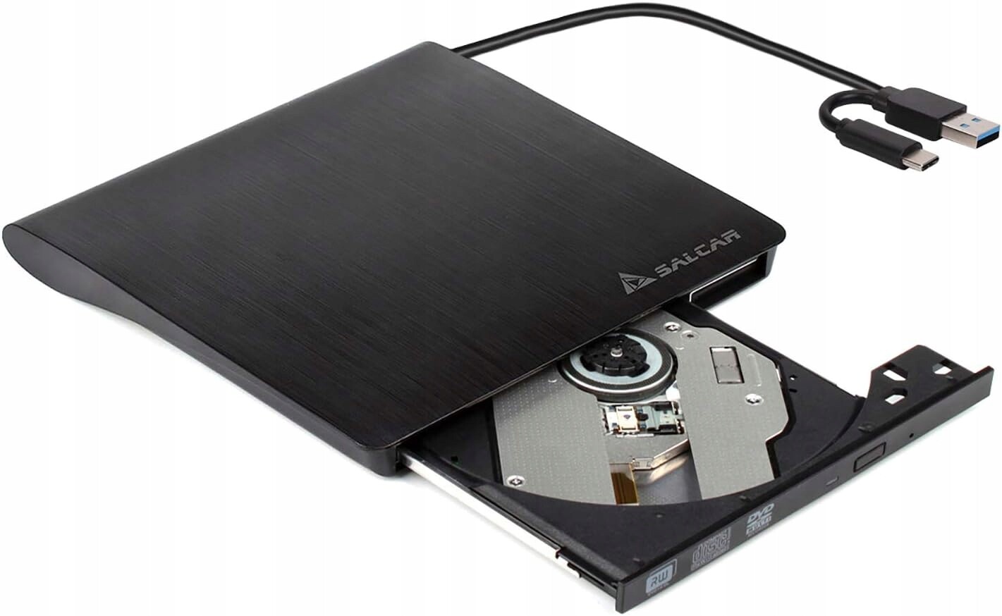 Prémiová jednotka Salcar externí DVD/CD – Usb 3.0 – černá