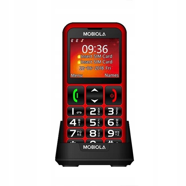 Mobilní telefon Mobiola MB700 2G 32 Mb 32 Mb 2G červený