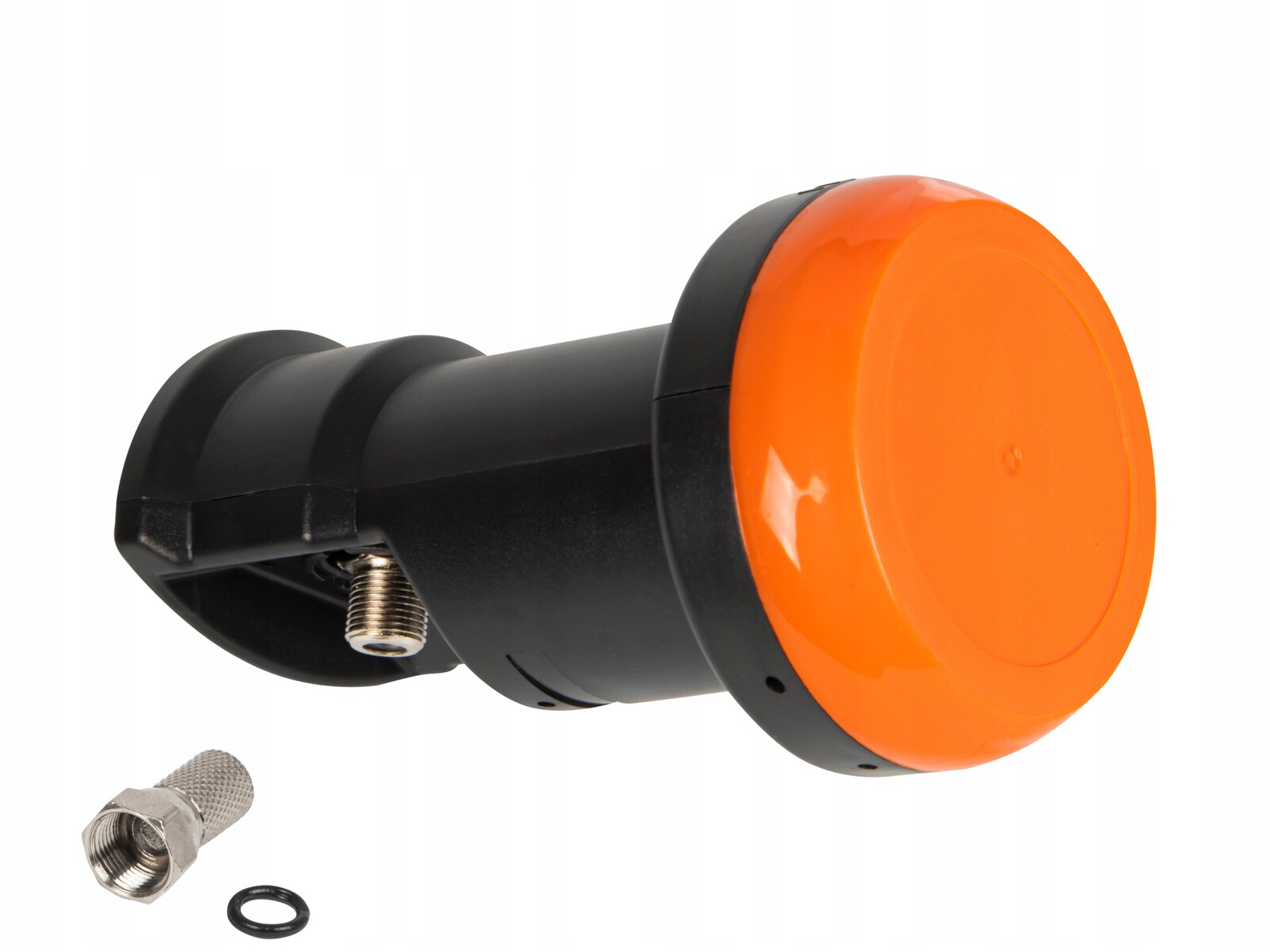 2 x Set Satelitní Konvertor Single 1 Zásuvka 4K Měřič Sat Kabel Zástrčka