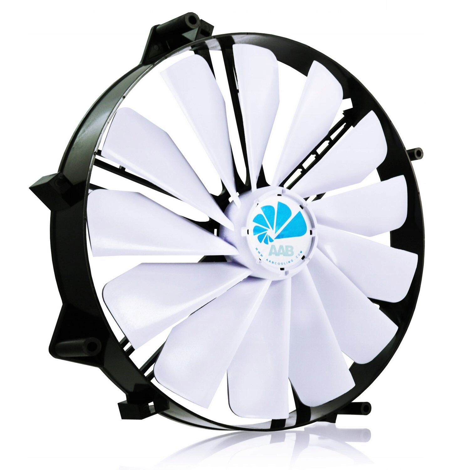 Aabcooling Silent FAN25 Výkonný Velký Ventilátor 218x218x30mm 13dB 12V