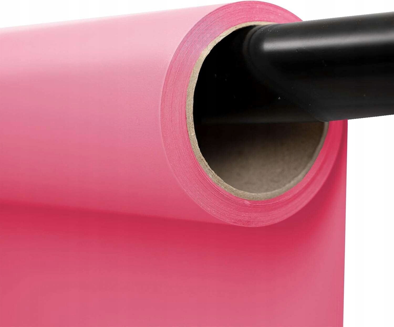 Fotografické pozadí v roli růžové 1,35 m x 10 m 2,6 kg