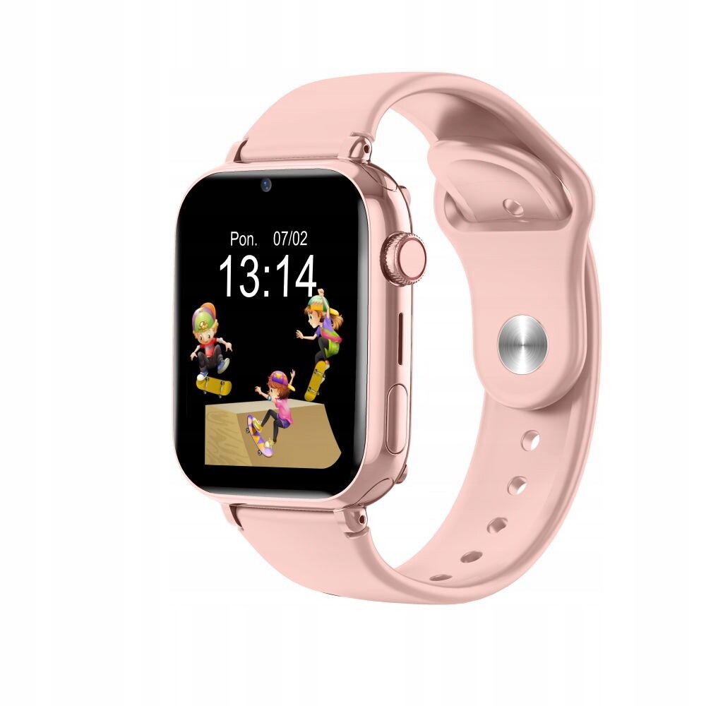 Chytré Hodinky, lokalizátor pro děti Manta Kevin SWK02PK, růžové