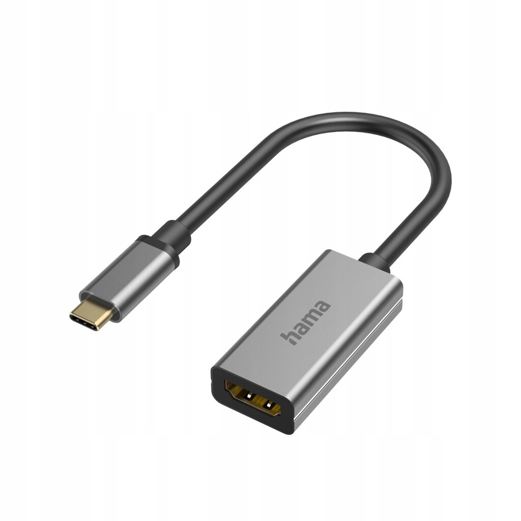 Hama redukce Usb-c na Hdmi, UHD/8K@60 Hz, kovová