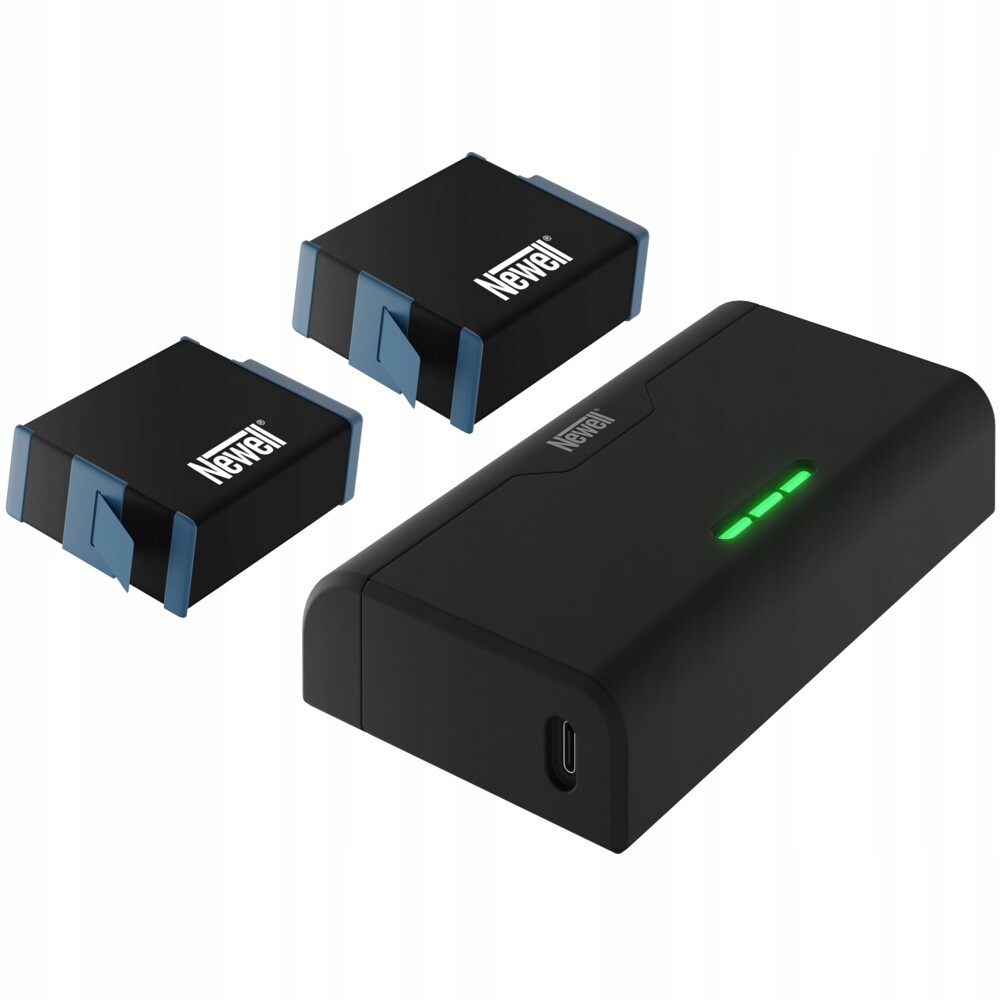 2x Akumulátor Baterie nabíječka pro kamery GoPro Hero 12 11 10 9 Black