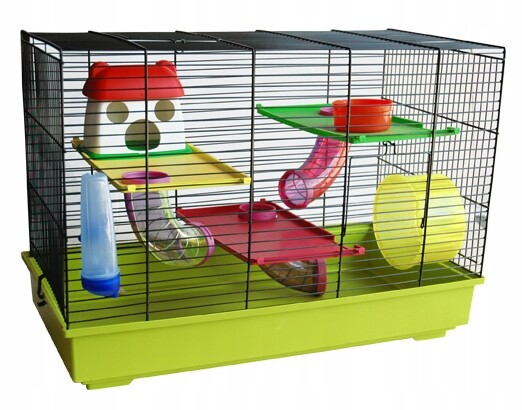 Klatka Pro Křečka tuba domeček naviják Gigant 1