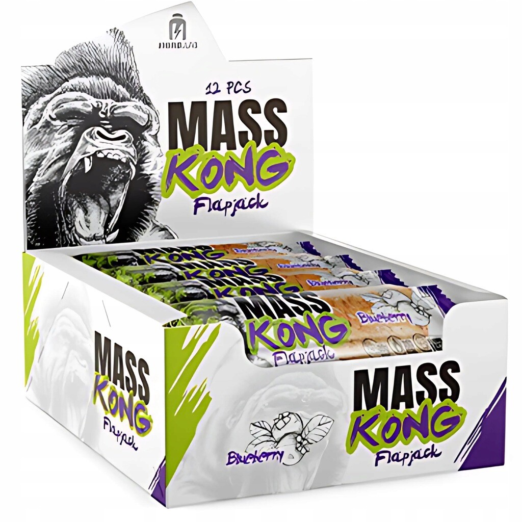 Vege Ovesná Tyčinka Hiro.lab Mass Kong Flapjack Blueberry 80 G