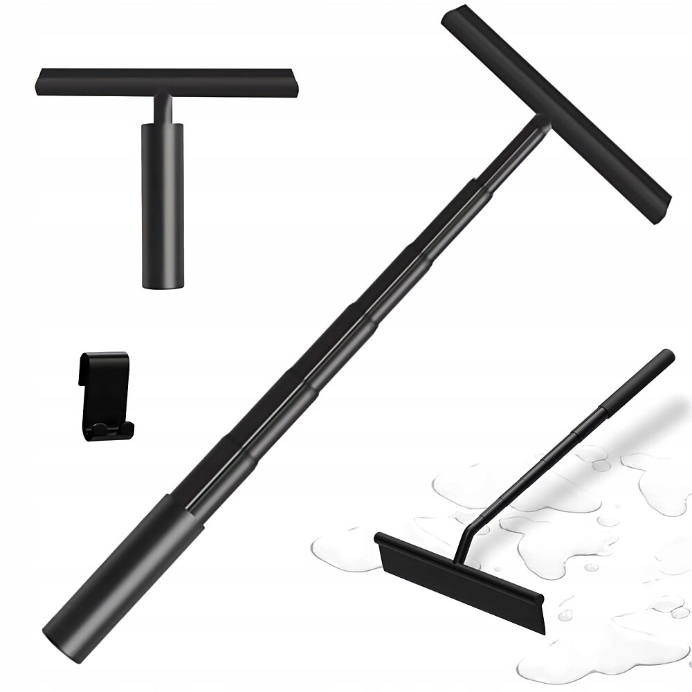 Stěrka Na Sklo S Dlouhou Teleskopickou Tyčí 23.5-97 CM, Silikonová