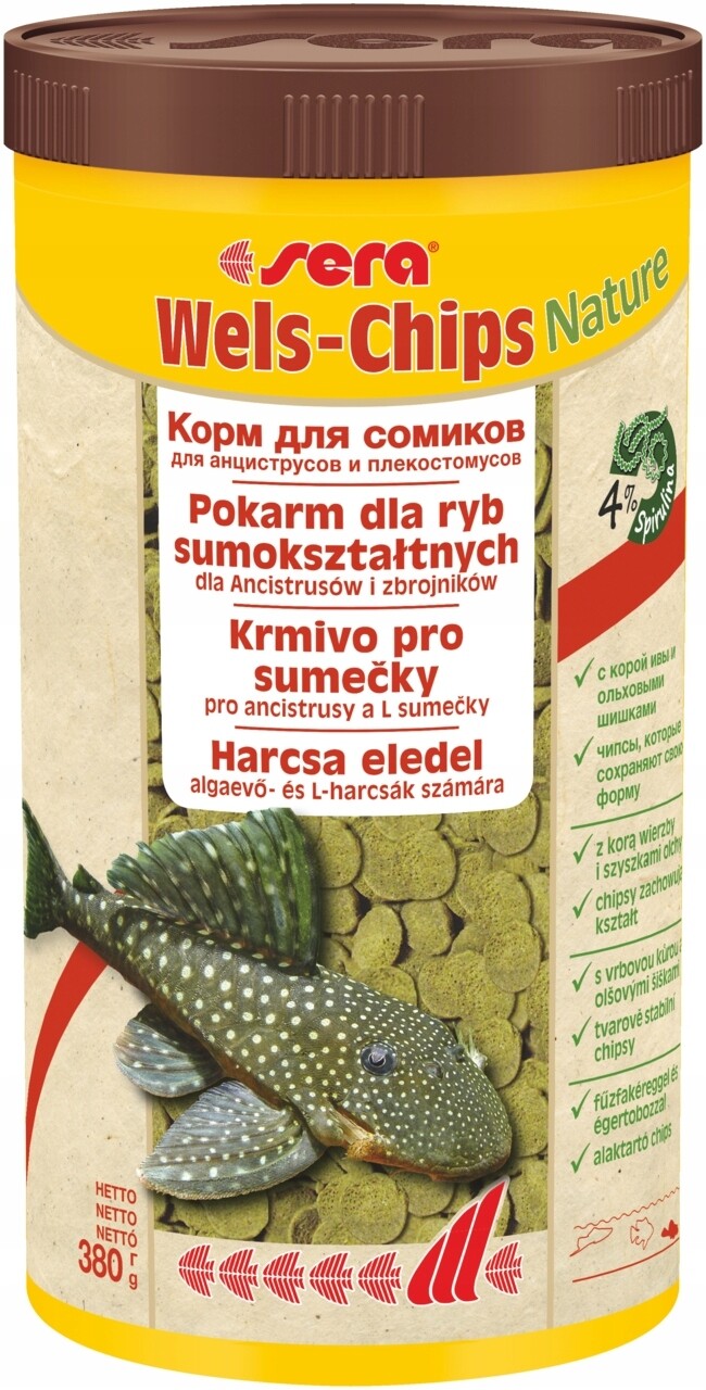 Sera Wels-Chips Nature 1 L
