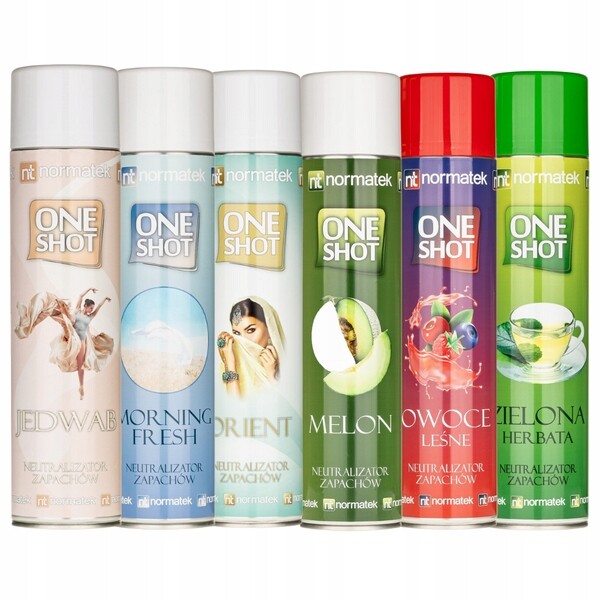 Sada Normatek One Shot 6x600 ml Orientální & Ovocné