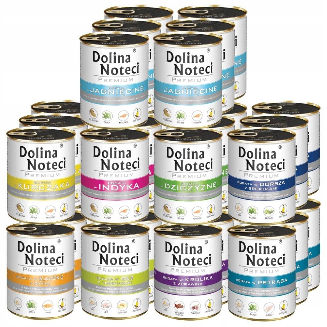 Dolina Noteci Premium Mix Chutí 30x800g Vlhké Krmivo krmivo pro psy