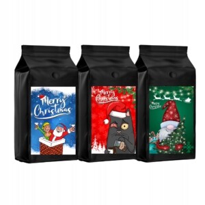 Vánoční sada 3x250g Káva zrnková Los Gustos Dárek