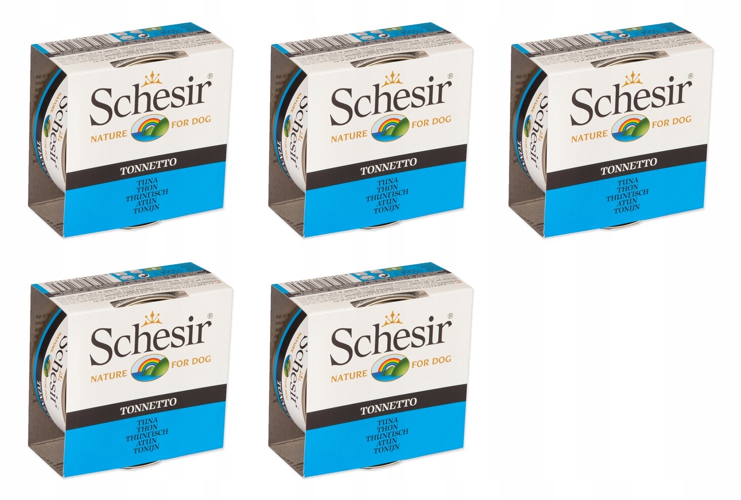 Konzerva Schesir tuňák v želé 150g balení 5 ks