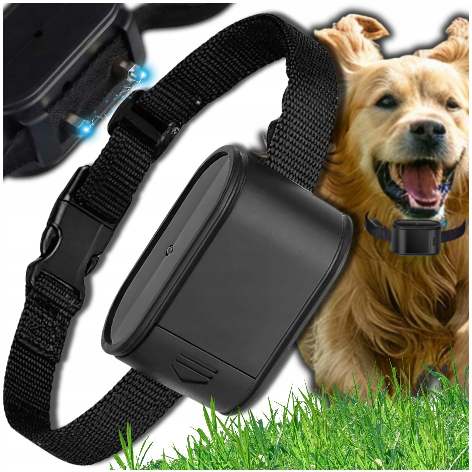 Přídavný elektrický obojek pro psy, pastuch pro elektrické pastuchy