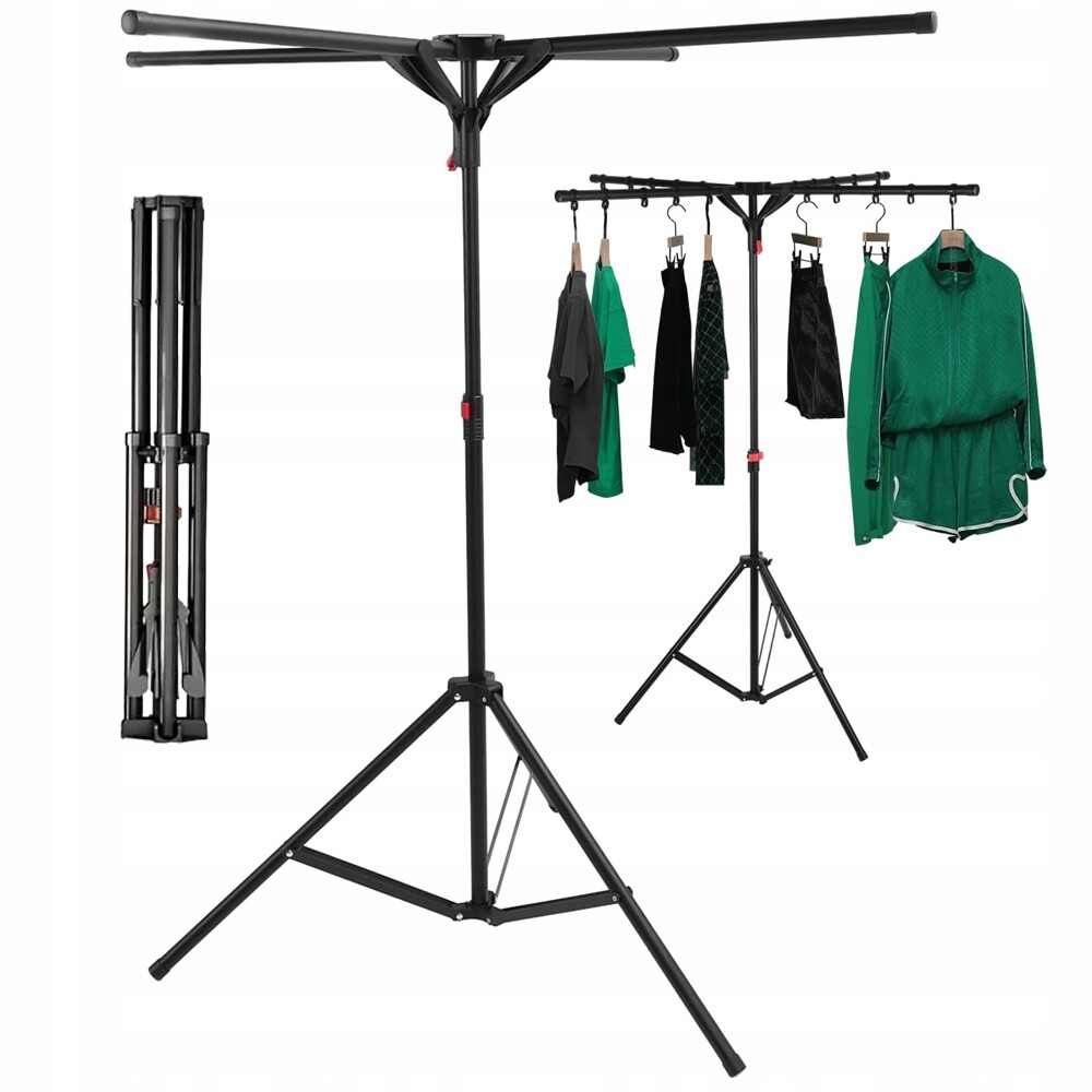 Sušák 4-ramenná s nastavitelnou výškou pro sušení ručníků