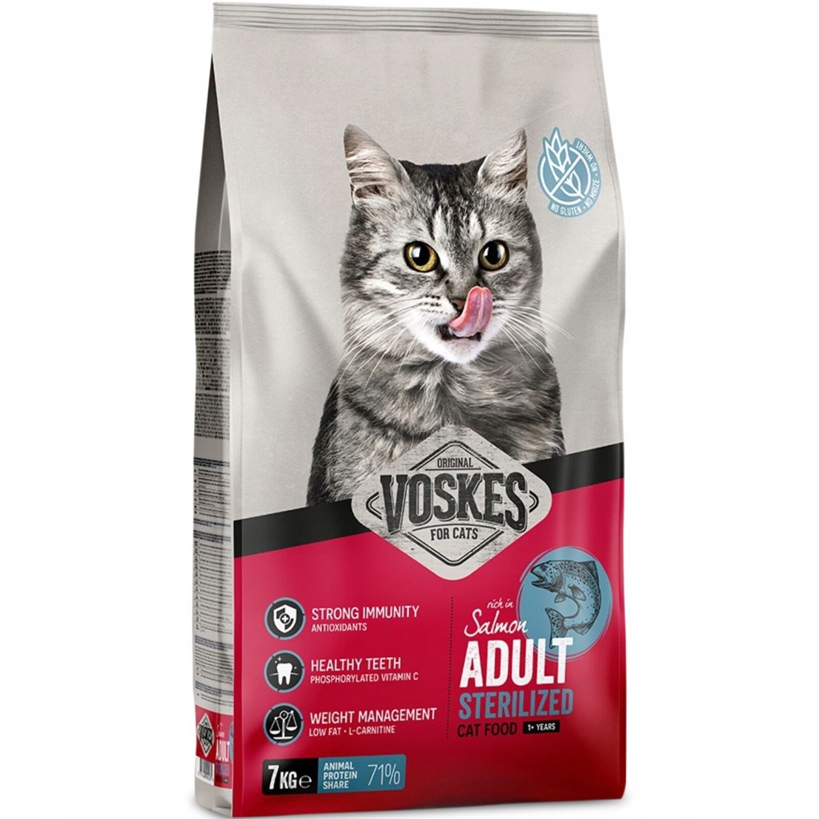 Lehké Krmivo S Lososem Pro Kočky , Štíhlé Tělo A Energii