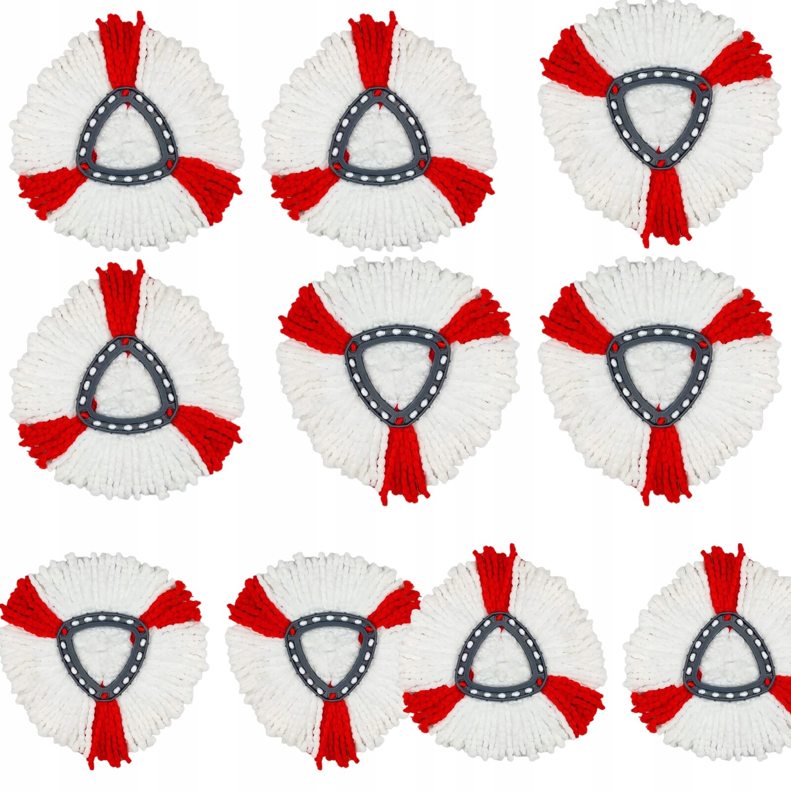 Náhradní nástavce pro mop s 10 Kulatý Vložka do mopu Vileda Turbo Nozzle