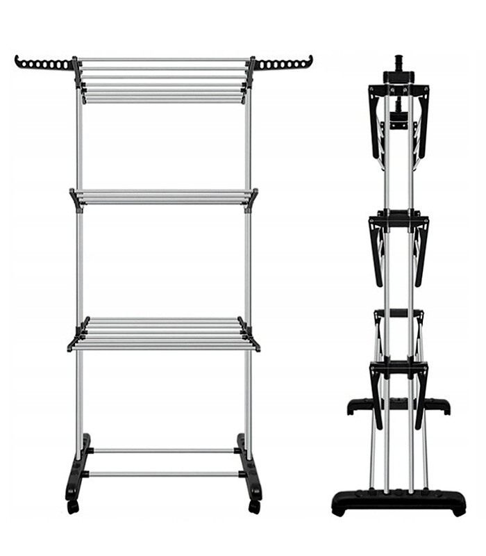 Sušák Prádla, Skládací, Víceúrovňová, Mobilní