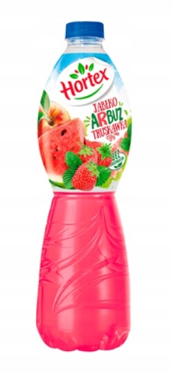 Hortex Jablko-meloun- jahoda neperlivý nápoj 6 x 1,75 l