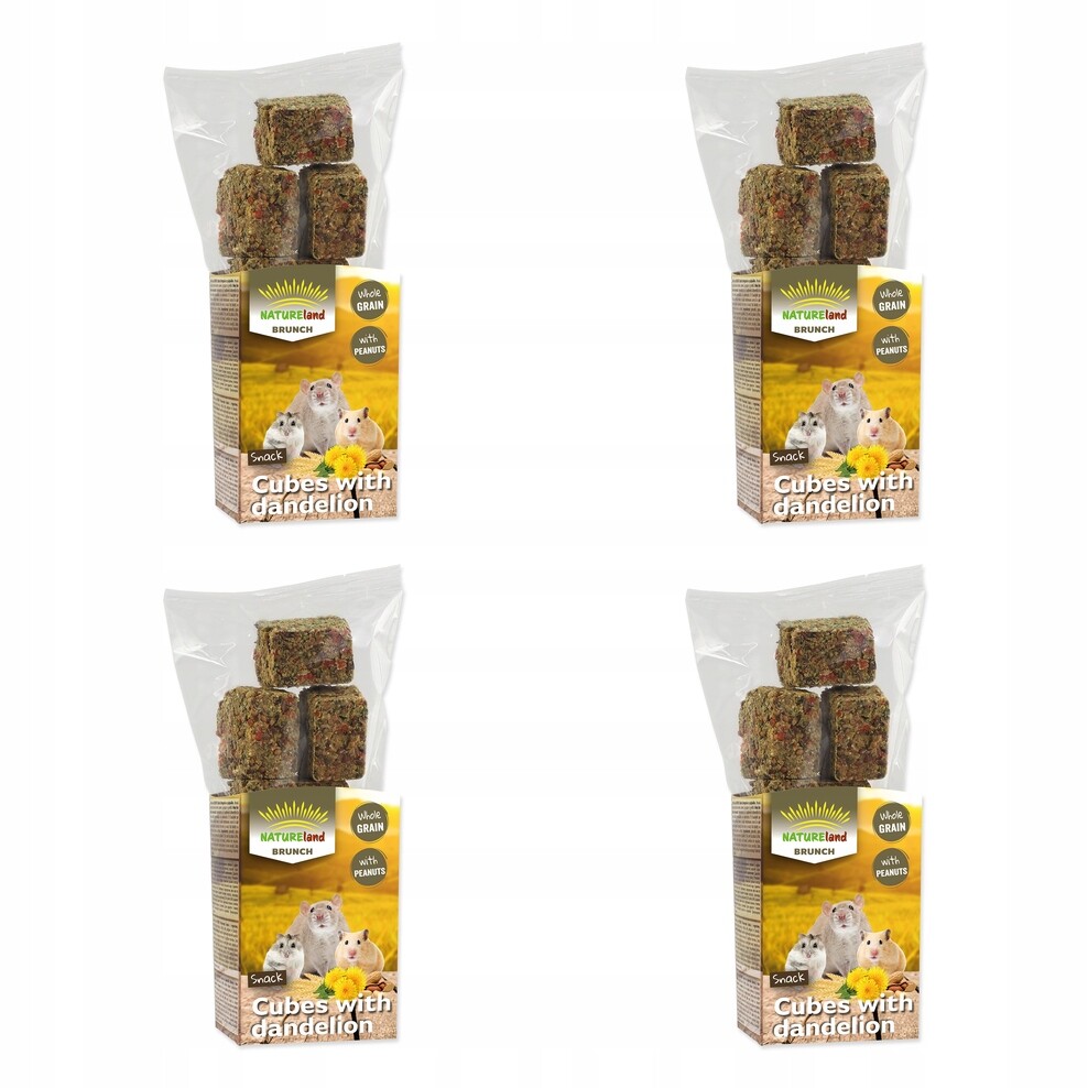 Pochoutka Nature Land Brunch celozrnné kostky s pampeliškou 90g /balení 4ks