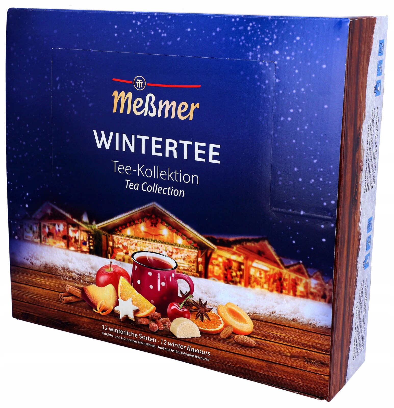 Messmer Čaj Zimní čajová sada 180 kusů jako dárek z Německa