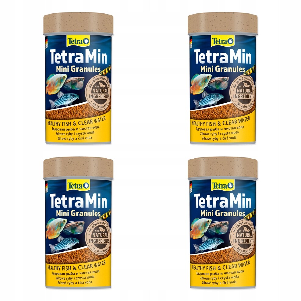 Krmivo Tetra Min Mini Granules 100ml balení 4 ks