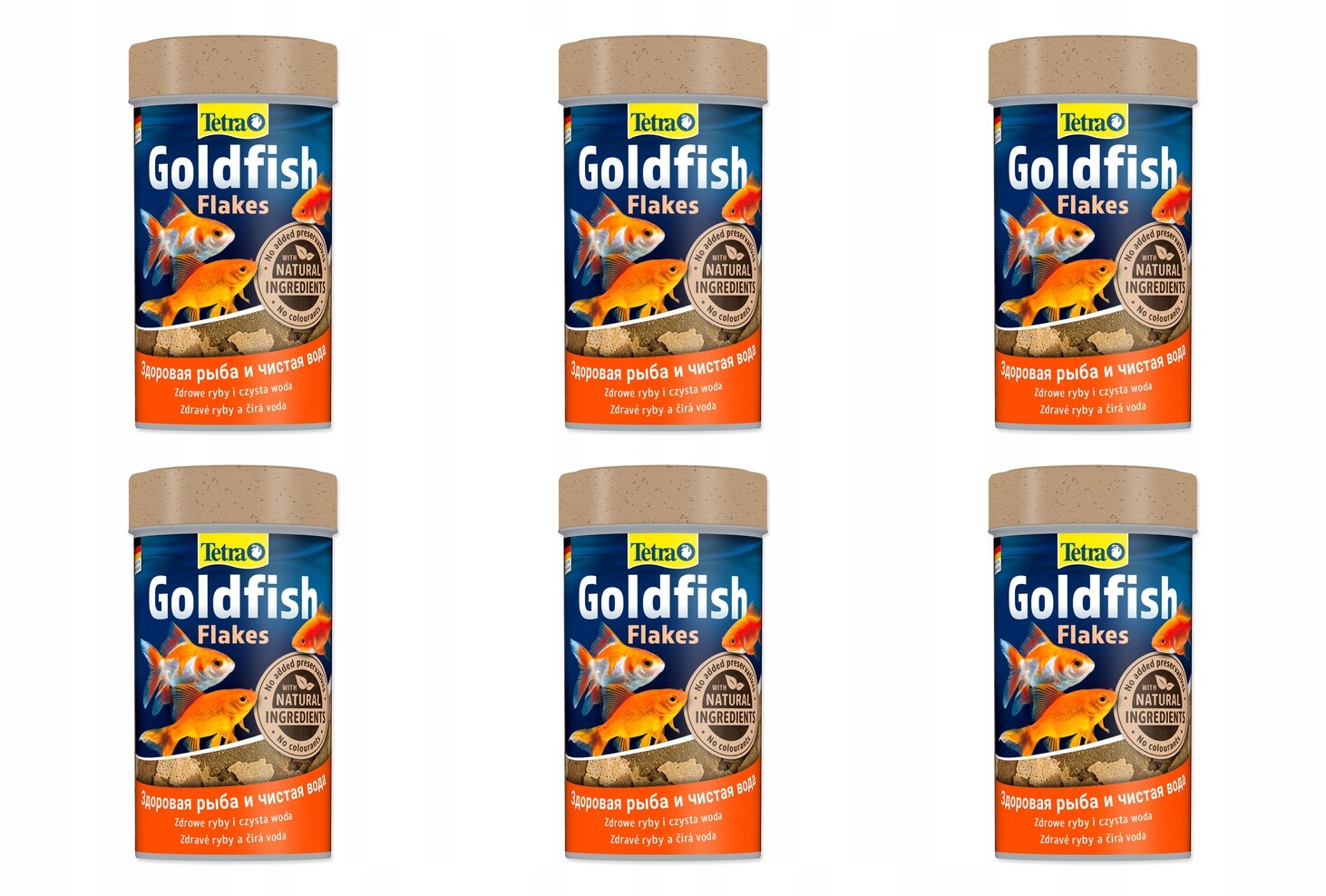 Krmivo Tetra Goldfish vločky 100ml balení 6 ks