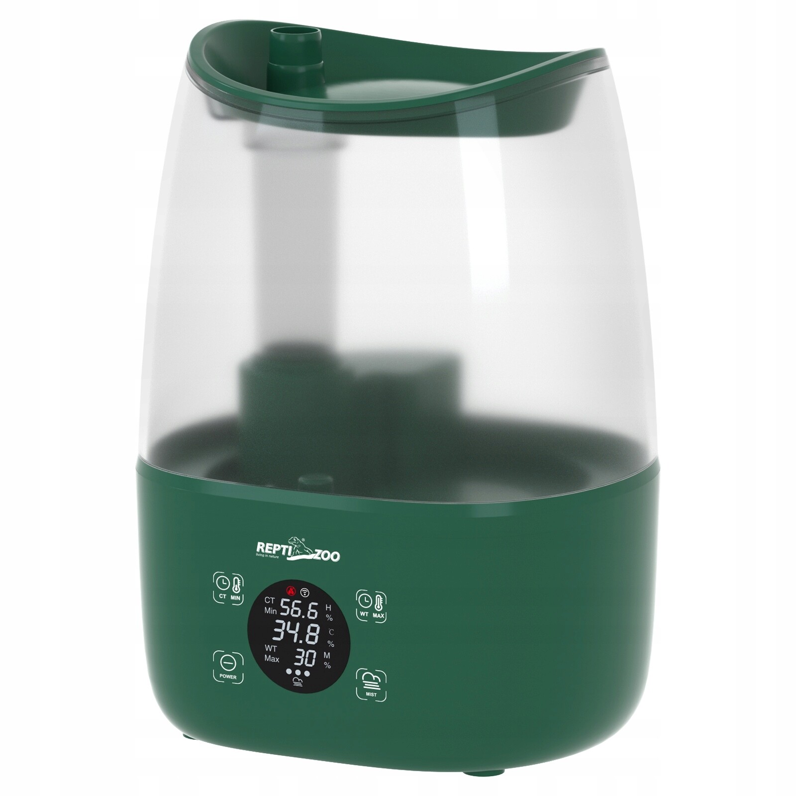 Digitální Mlhovač Výrobník Mlhy Hygrostat Terárium Plazy Obojživelníci