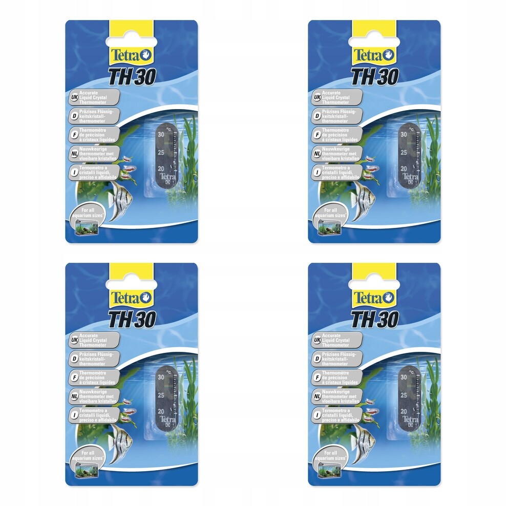 Teploměr Tetra digitální TH30 balení 4 ks