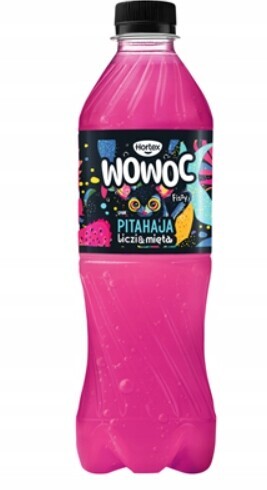 Hortex ovocný nápoj Pitahaya & Liči & Máta 12 x 500 ml