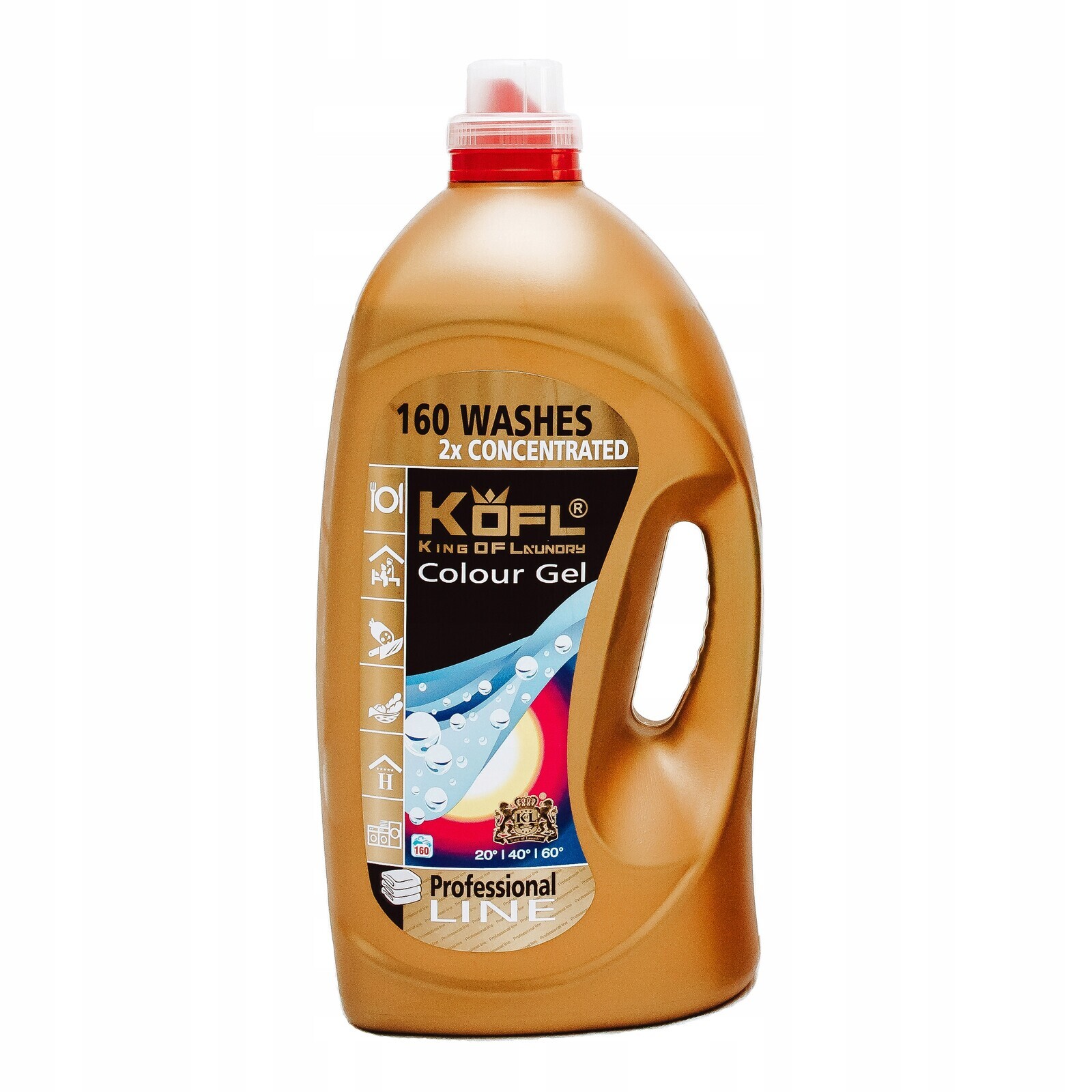 Tekutý prací prostředek na barevné prádlo Kofl 5,75 l