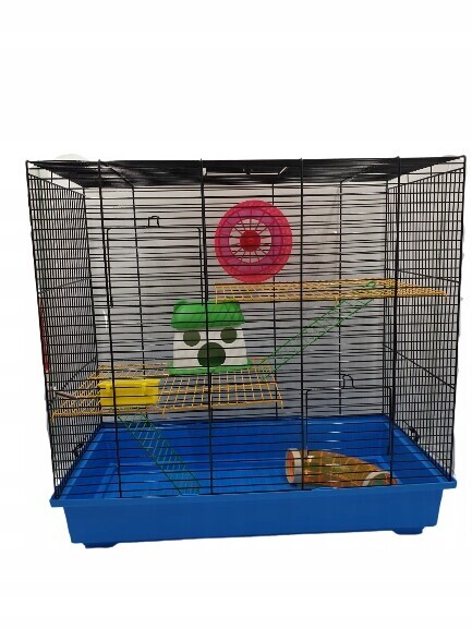 Klec pro křečka domeček naviják lux 3+ tunel