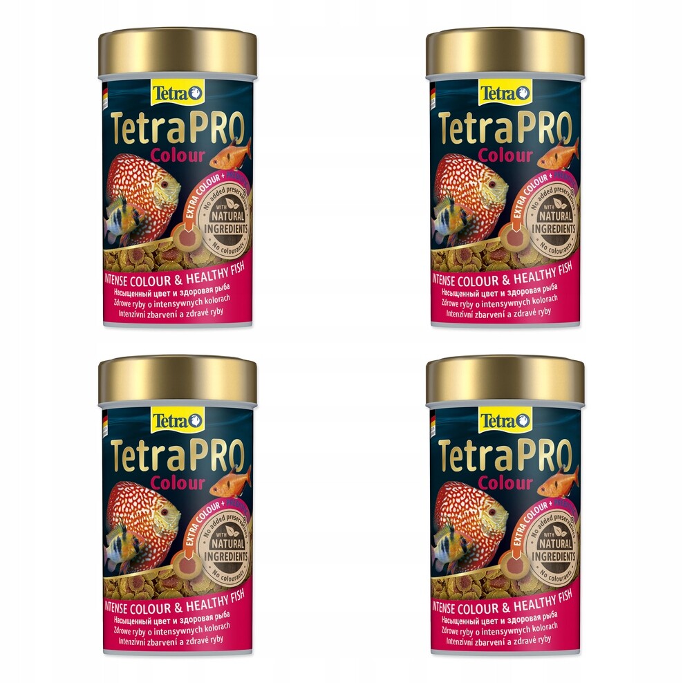 Krmivo TetraPro Colour 100ml balení 4 ks