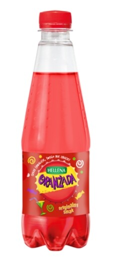 Hellena Červená oranžáda Sycený nápoj 12x400ml