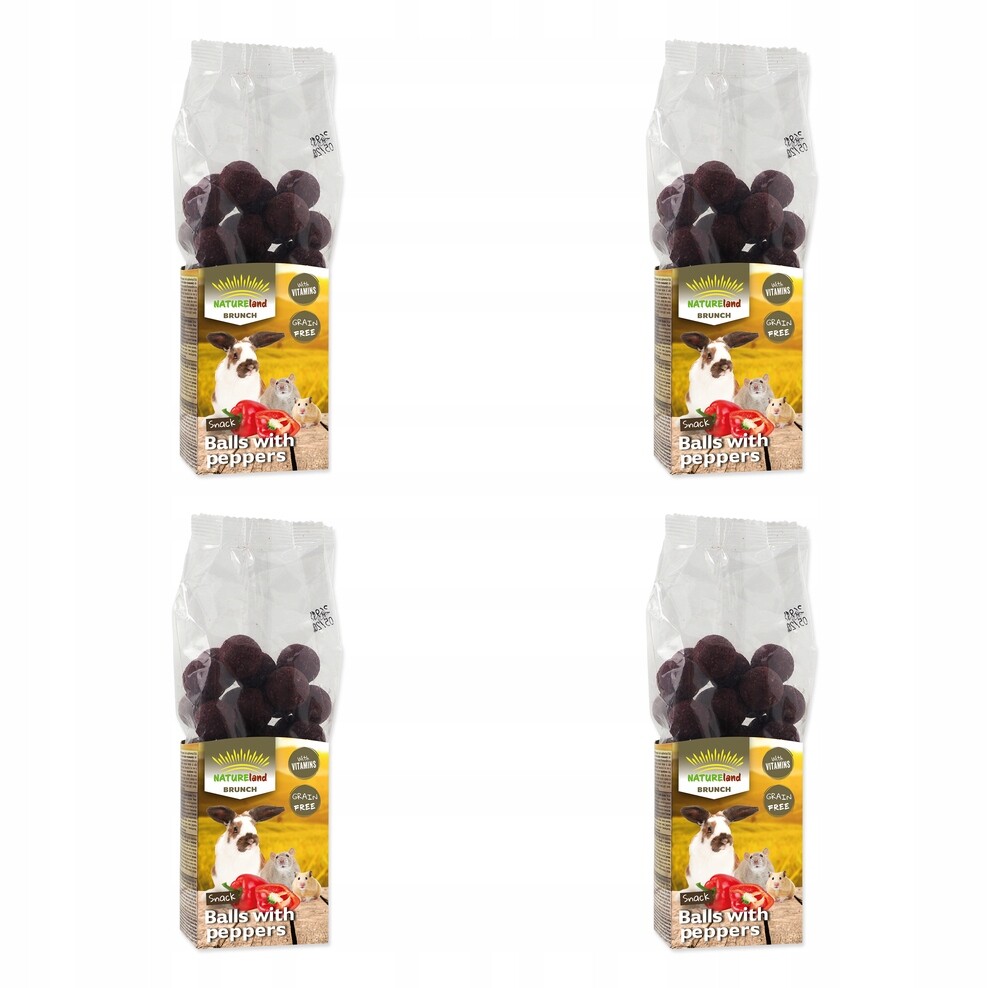 Pochoutka Nature Land Brunch paprikové kuličky 150g balení 4 ks