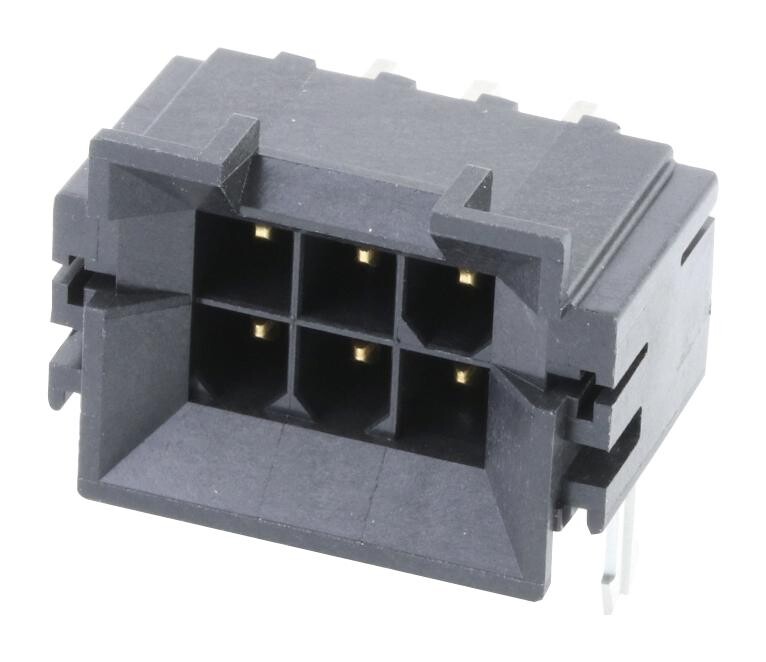Molex / Partner Stock 43810-0013 Pin Header, R/a, 6Pos, 2Row, 4.2Mm, Th