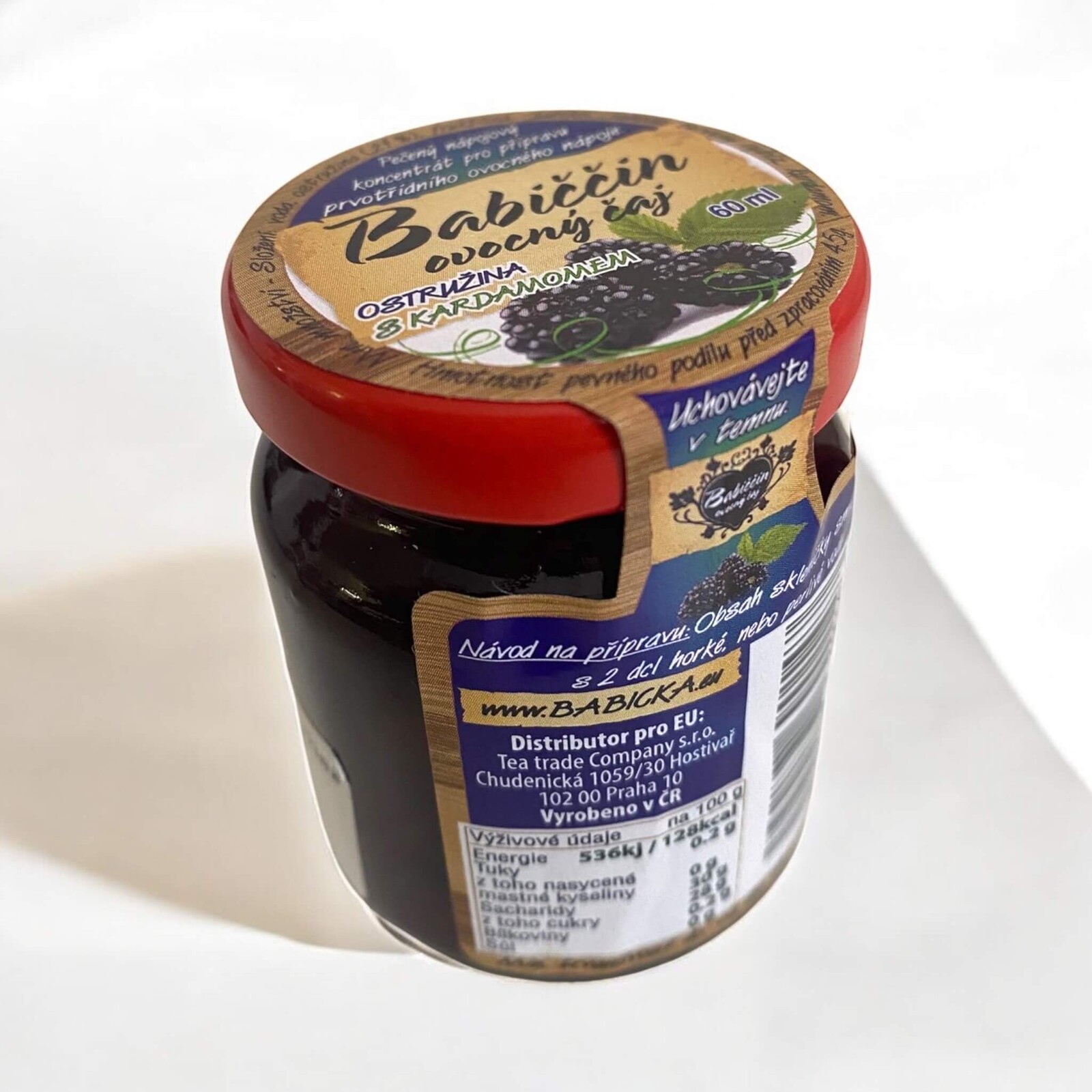 Nutworld.cz Babiččin ovocný čaj - ostružina s kardamonem 60g