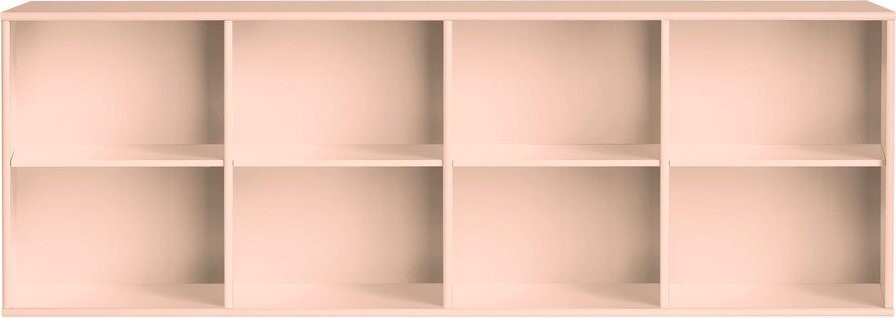 Světle růžová závěsná knihovna 176x61x42 cm Mistral – Hammel Furniture