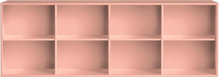Růžová závěsná knihovna 176x61x42 cm Mistral – Hammel Furniture
