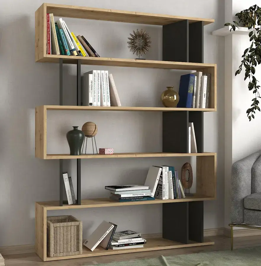 Casarredo Policový regál FANTOM - dub/antracit