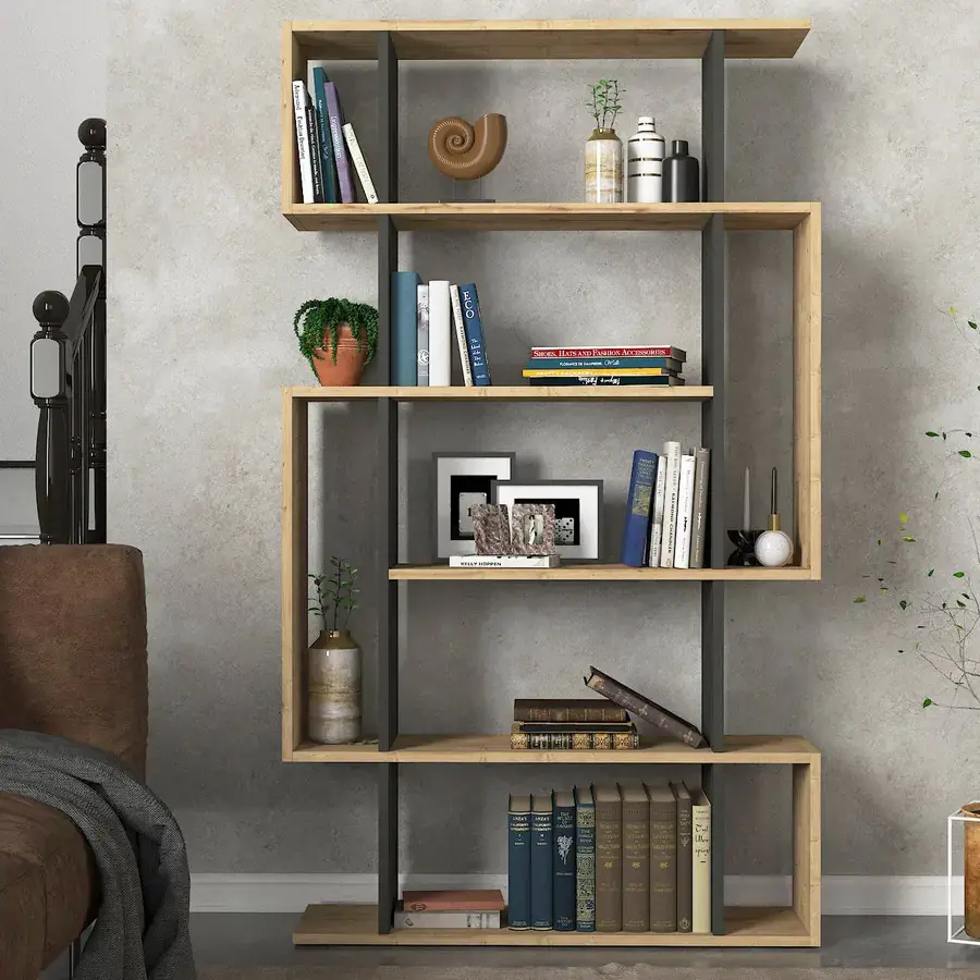 Casarredo Regál VELES - dub/antracit