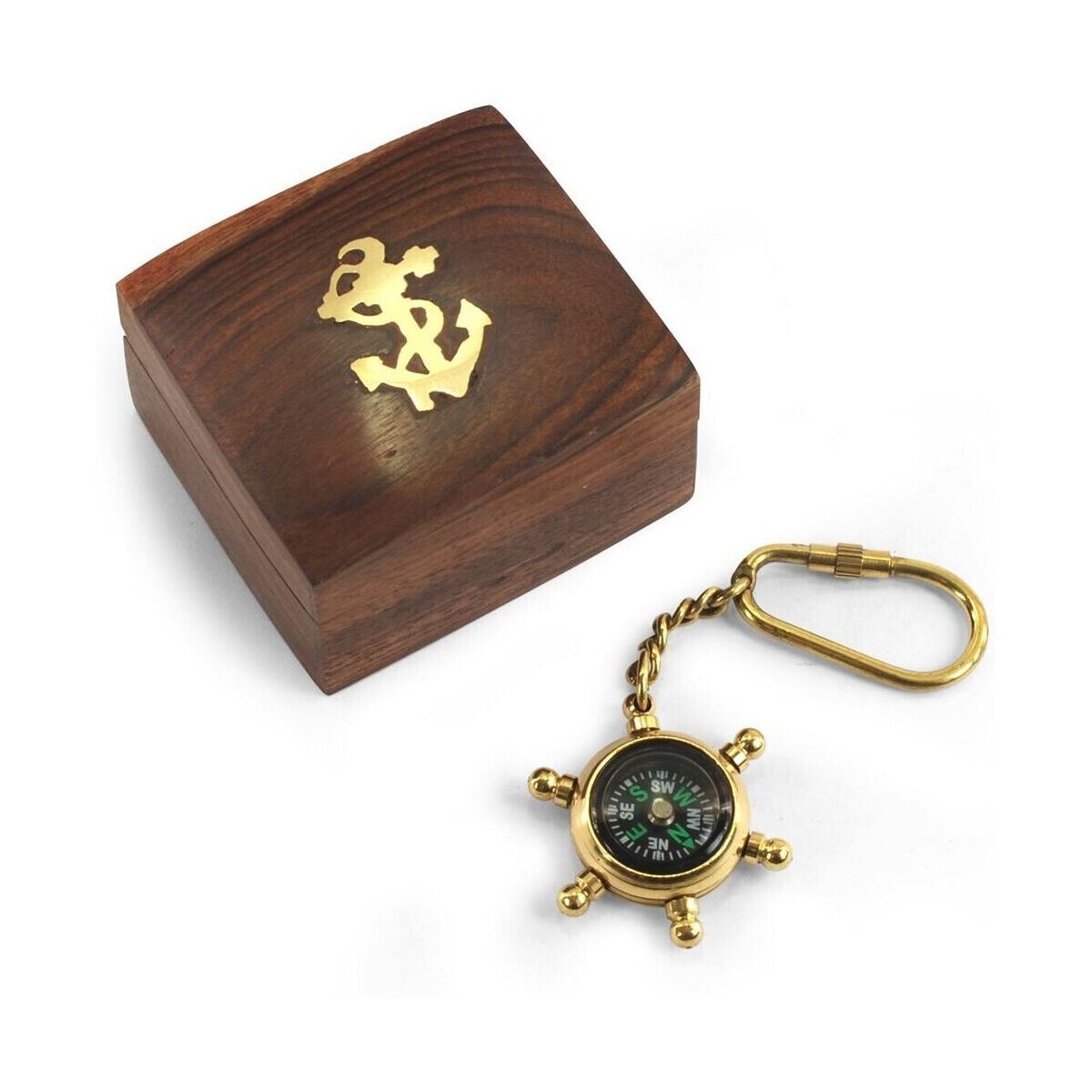 Signes Grimalt  Keychains Kompas Kormidlo Box  Hnědá