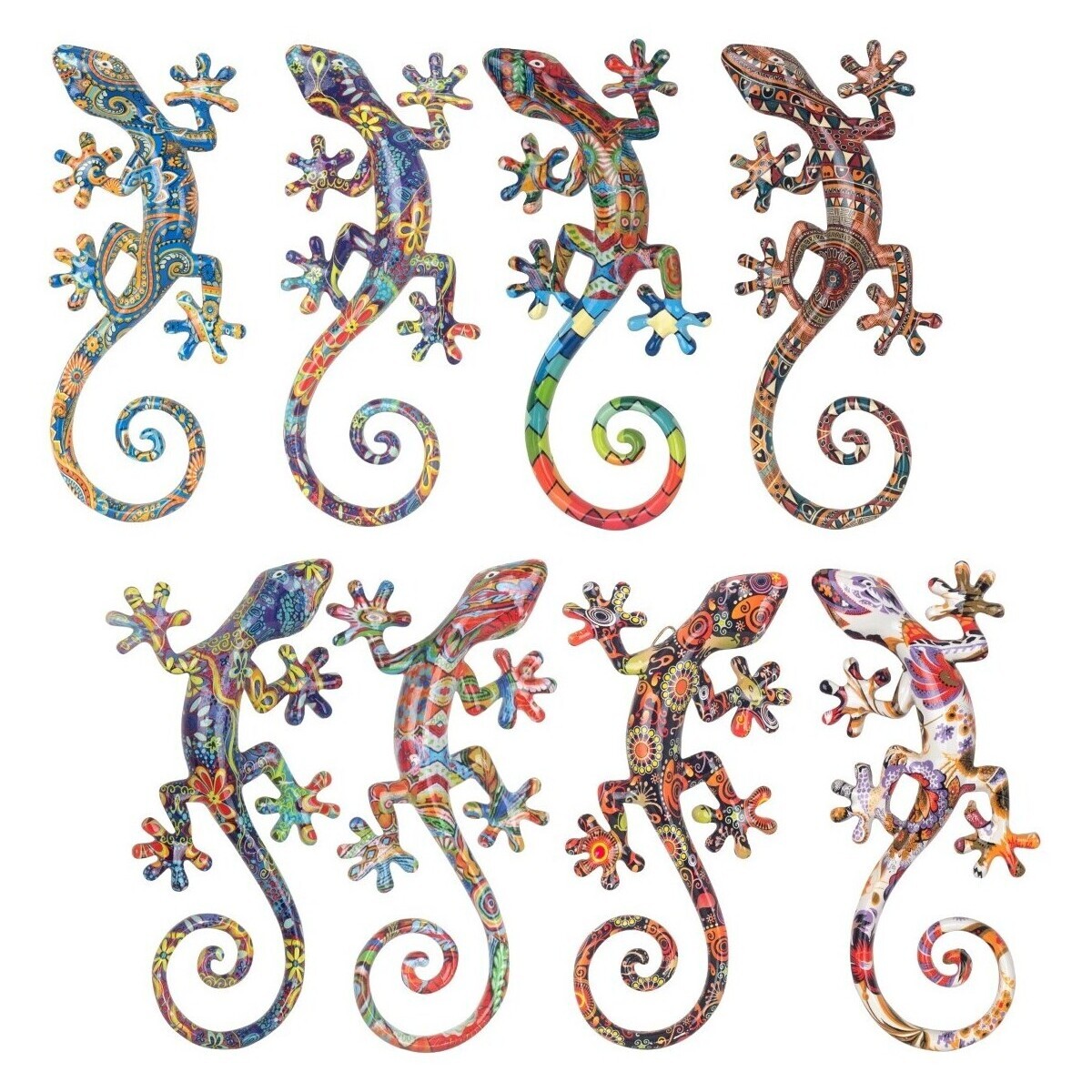 Signes Grimalt  8 Různých Ještěrek 8U  ruznobarevne