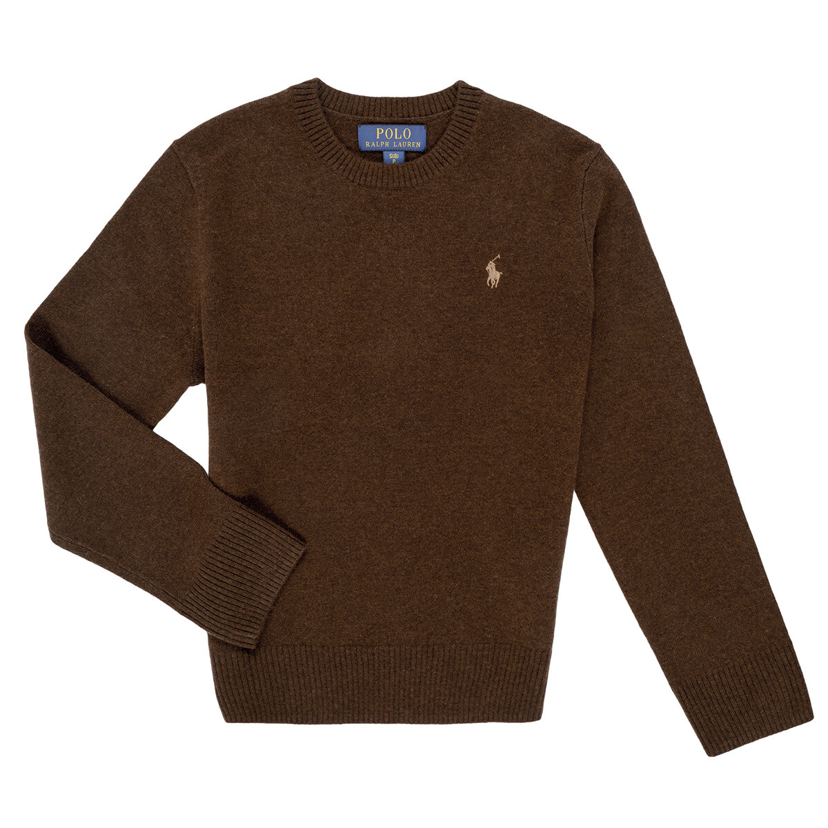 Polo Ralph Lauren  LS CN TONAL-SWEATER-PULLOVER  Hnědá