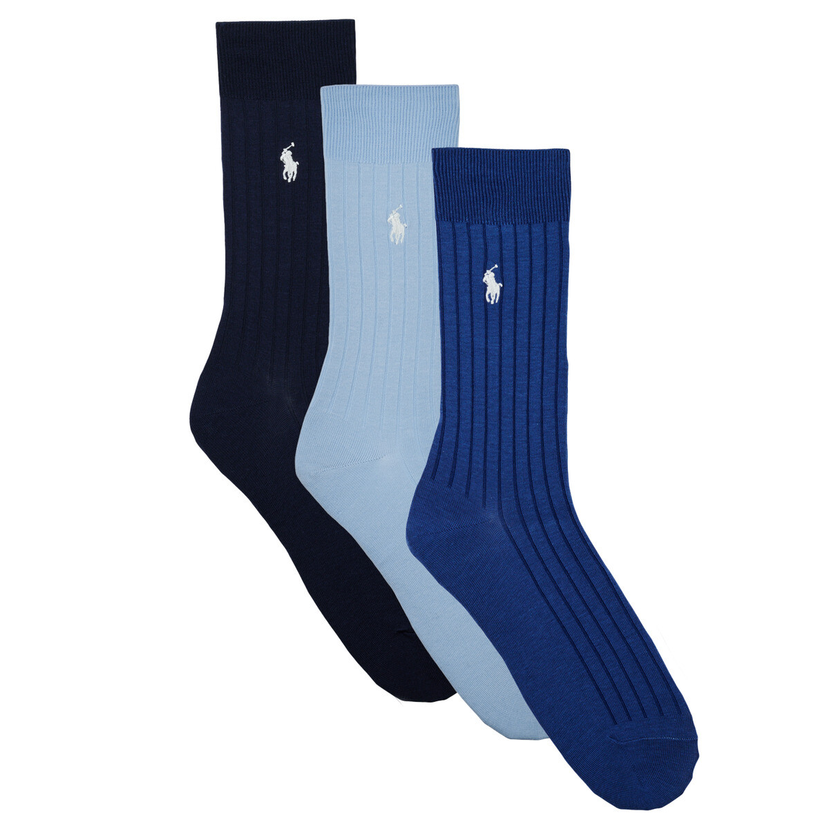 Polo Ralph Lauren  EGYPTIAN -CREW SOCK-3 PACK  Modrá