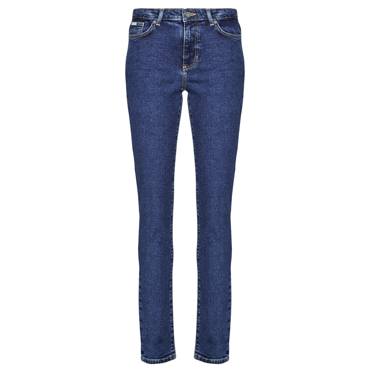 Guess  G05 HIGH RISE SKINNY  Modrá