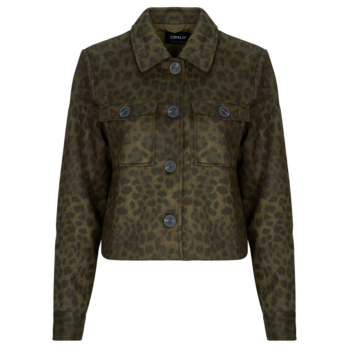 Only  ONLMOON AOP FAUXSUEDE  Hnědá