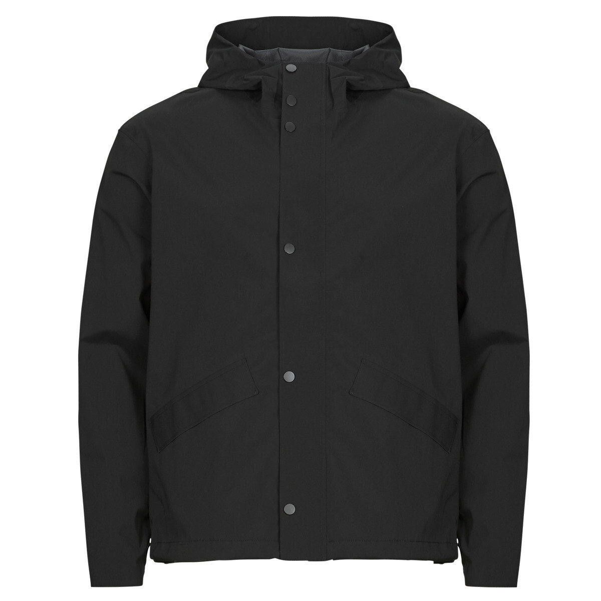 Jack & Jones  JPRCCREAGAN CLEAN TECH RAIN JACKET  Černá