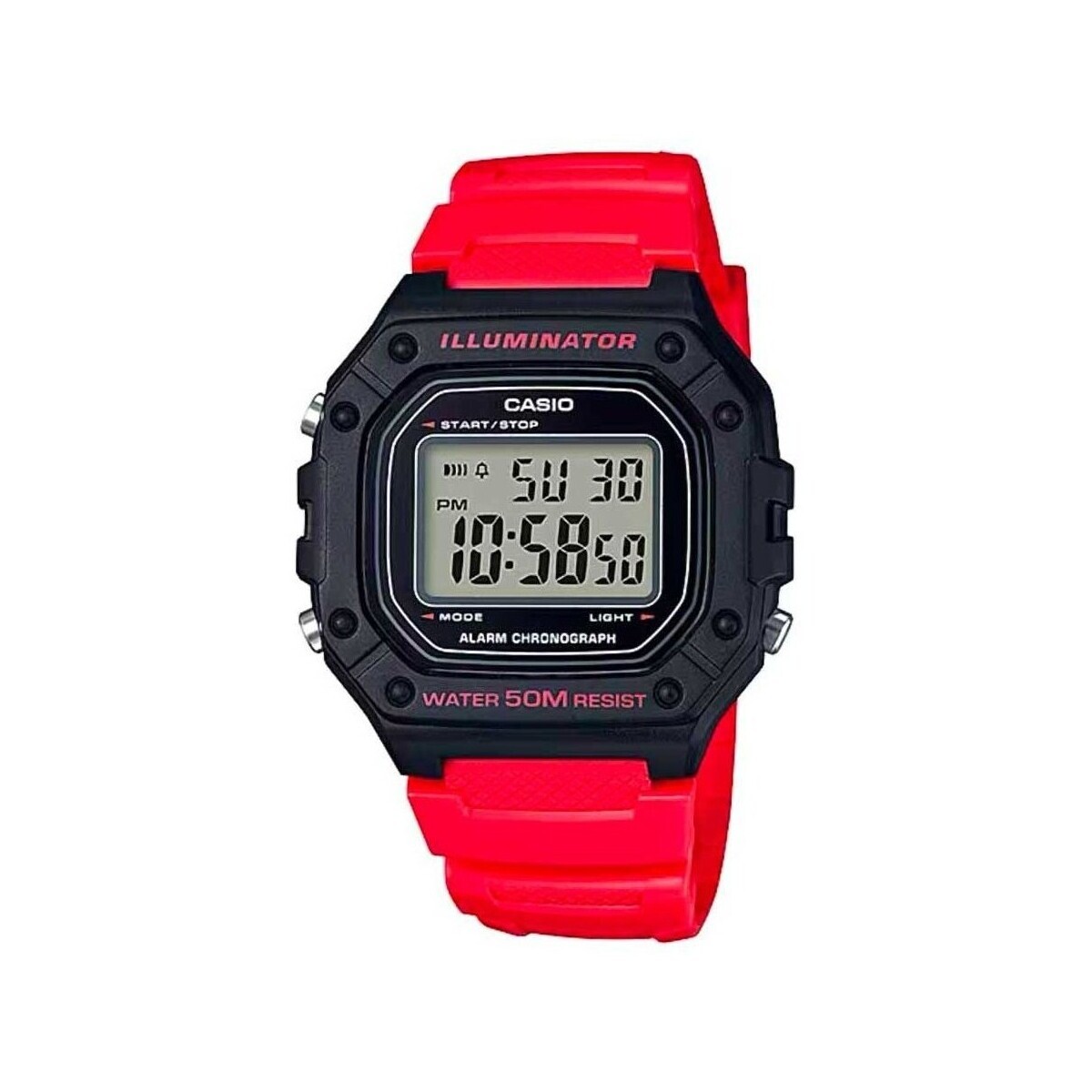 Casio  W218H4BV  ruznobarevne