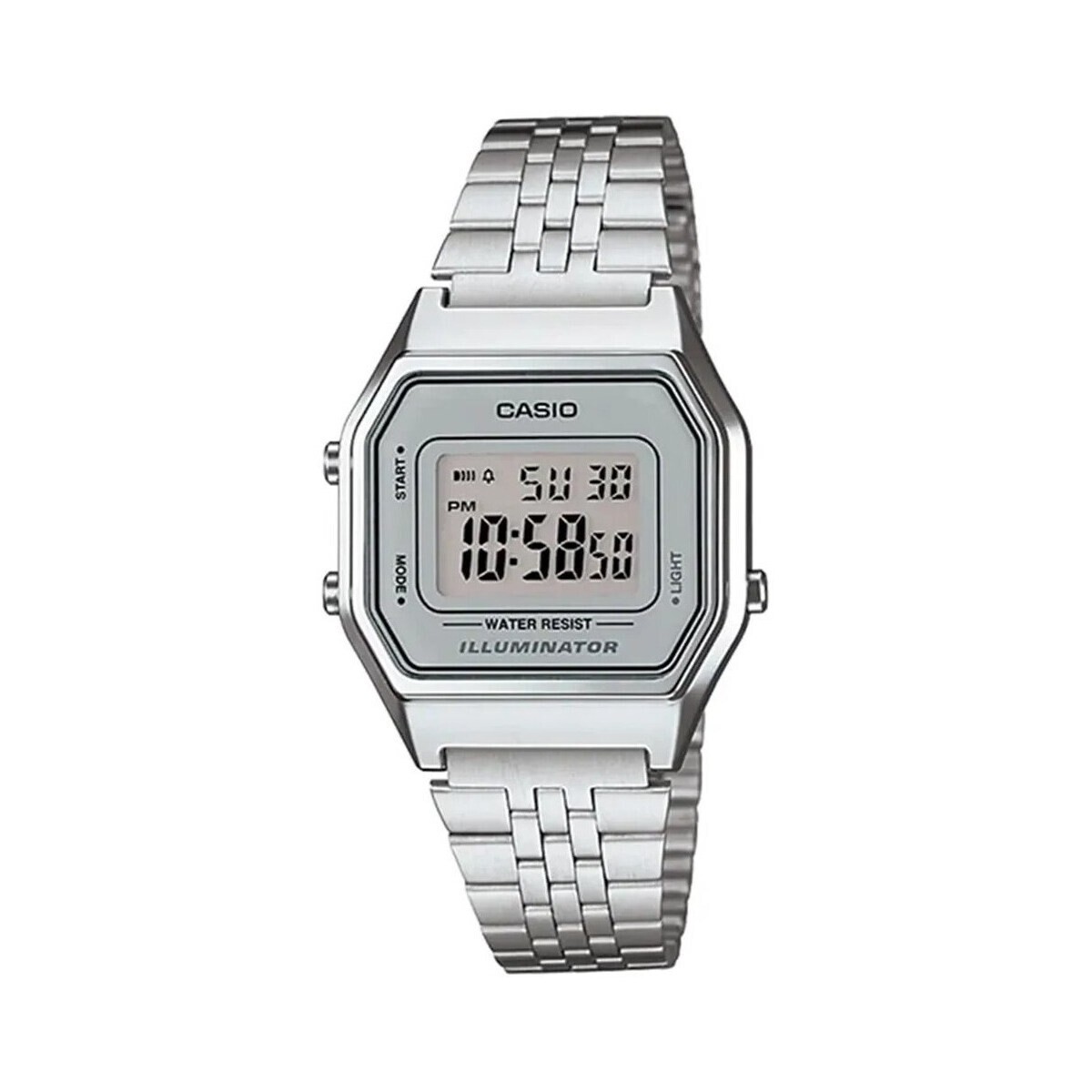 Casio  LA680WA7  Stříbrná