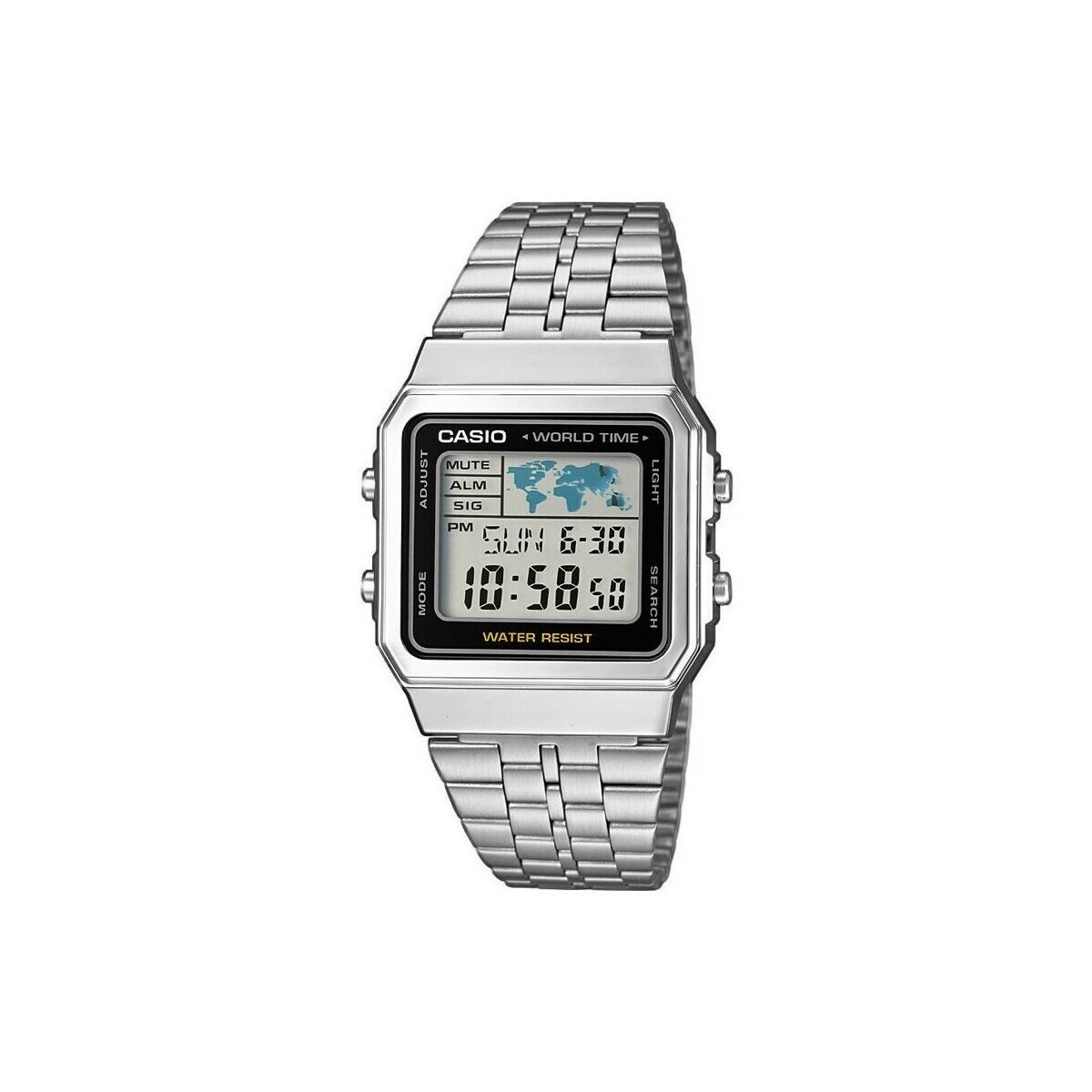 Casio  A500WA1D  Stříbrná